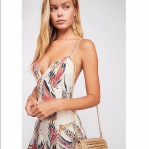 NWT Free People Alissa printed jumpsuit